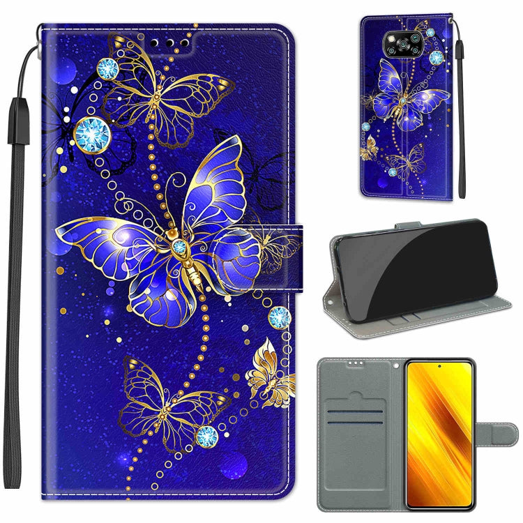 Voltage Coloured Drawing Magnetic Clasp Horizontal Flip PU Leather Case with Holder & Card Slots