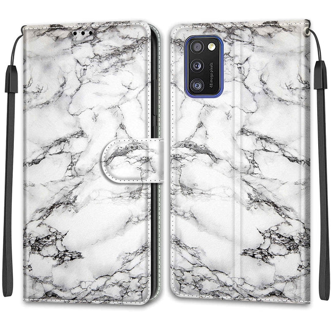 Voltage Colored Drawing Magnetic Clasp Horizontal Flip PU Leather Case with Holder & Card Slots, For Samsung Galaxy A41 EU Version