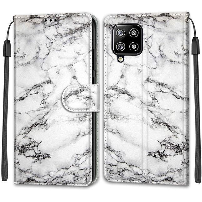 Voltage Colored Drawing Magnetic Clasp Horizontal Flip PU Leather Case with Holder & Card Slots, For Samsung Galaxy A42 5G