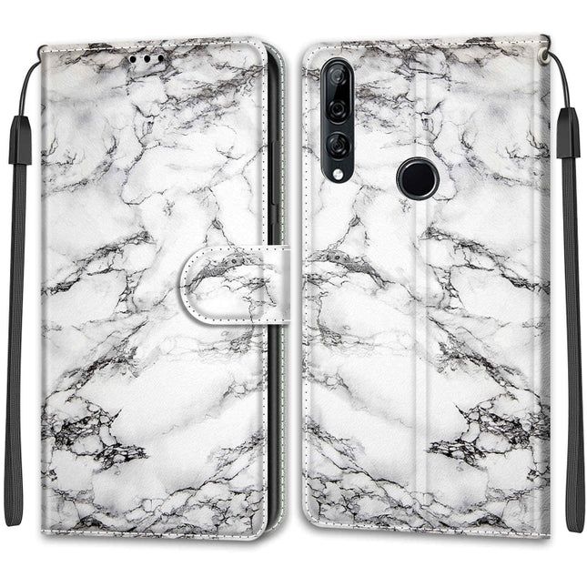 Voltage Colored Drawing Magnetic Clasp Horizontal Flip PU Leather Case with Holder & Card Slots