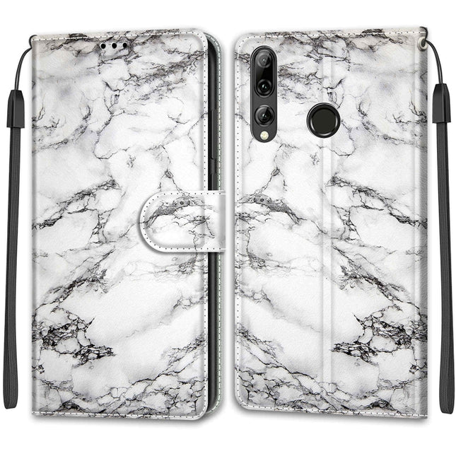 Voltage Colored Drawing Magnetic Clasp Horizontal Flip PU Leather Case with Holder & Card Slots