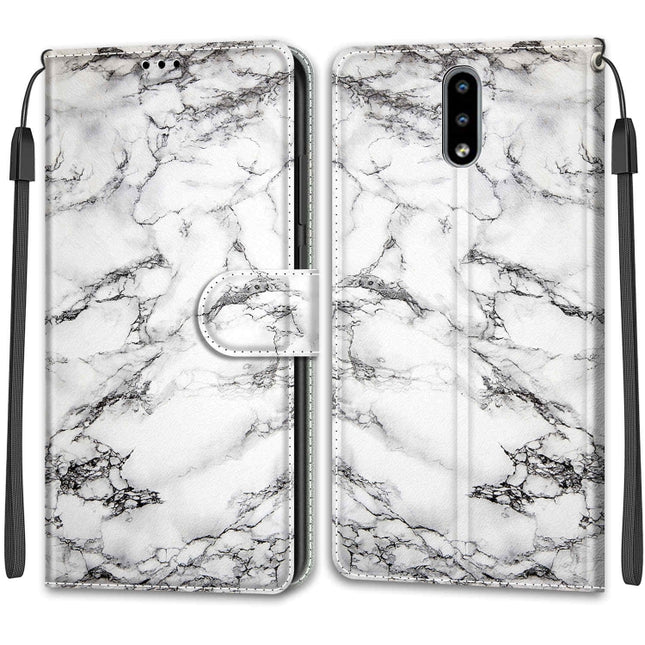 Voltage Colored Drawing Magnetic Clasp Horizontal Flip PU Leather Case with Holder & Card Slots, For Nokia 2.3