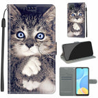 For OPPO A15 / A15s / C02 Fork Hand White Claw Cat