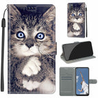 For OPPO A52 / A92 / A72 / C02 Fork Hand White Claw Cat