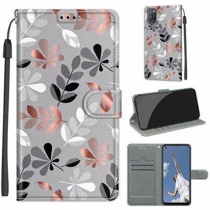 Voltage Coloured Drawing Magnetic Clasp Horizontal Flip PU Leather Case with Holder & Card Slots, For OPPO A52 / A92 / A72
