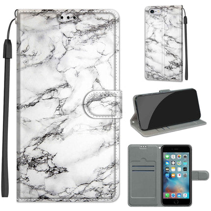 Voltage Farbige Zeichnung Magnetverschluss Horizontal Flip PU Ledertasche mit Halter &amp; Kartenfächern, Für iPhone 6s / 6
