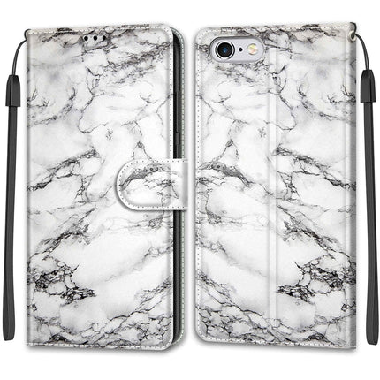 Voltage Farbige Zeichnung Magnetverschluss Horizontal Flip PU Ledertasche mit Halter &amp; Kartenfächern, Für iPhone 6s / 6