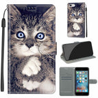 Für iPhone 6s / 6 / C02 Gabel Hand weiße Kralle Katze