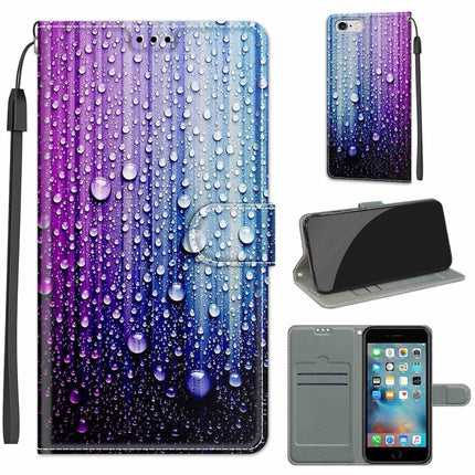 Voltage Farbige Zeichnung Magnetverschluss Horizontal Flip PU Ledertasche mit Halter &amp; Kartenfächern, Für iPhone 6s / 6