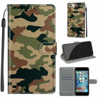Für iPhone 6s / 6 / C12 Grün Gelb Camouflage
