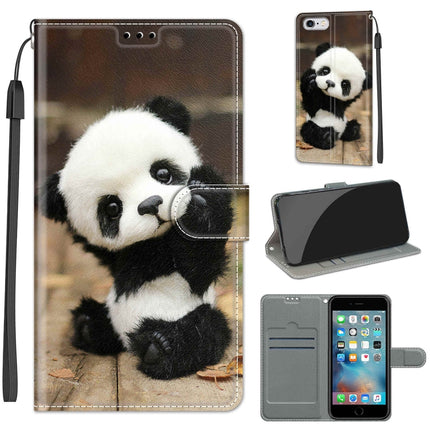 Voltage Farbige Zeichnung Magnetverschluss Horizontal Flip PU Ledertasche mit Halter &amp; Kartenfächern, Für iPhone 6s / 6