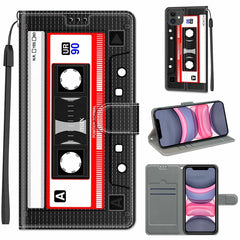 Voltage Colored Drawing Magnetic Clasp Horizontal Flip PU Leather Case with Holder & Card Slots, For iPhone 11