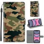 For iPhone 11 / C12 Green Yellow Camouflage