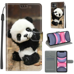 Voltage Colored Drawing Magnetic Clasp Horizontal Flip PU Leather Case with Holder & Card Slots, For iPhone 11