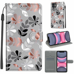 Voltage Colored Drawing Magnetic Clasp Horizontal Flip PU Leather Case with Holder & Card Slots, For iPhone 11