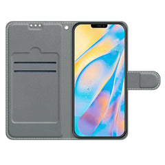 Estuche de cuero PU con tapa horizontal, cierre magnético y ranuras para tarjetas, con dibujo de colores de voltaje, para iPhone 11 Pro