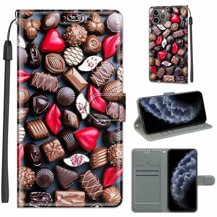 Voltage Colored Drawing Magnetic Clasp Horizontal Flip PU Leather Case with Holder & Card Slots, For iPhone 11 Pro