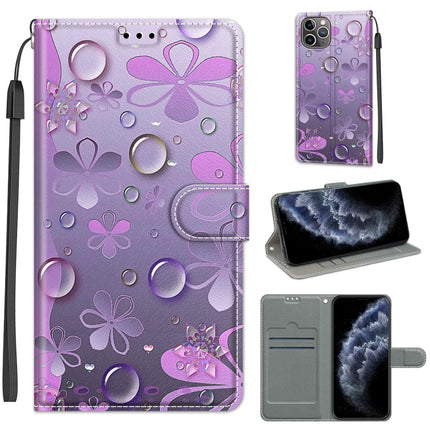 Voltage Colored Drawing Magnetic Clasp Horizontal Flip PU Leather Case with Holder & Card Slots, For iPhone 11 Pro