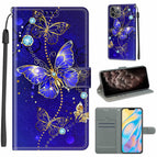 For iPhone 11 Pro Max / C11 Blue Golden Chain Butterflies