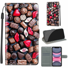 Voltage Colored Drawing Magnetic Clasp Horizontal Flip PU Leather Case with Holder & Card Slots, For iPhone 12 mini