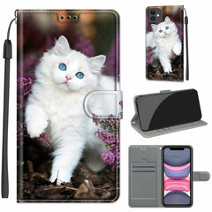 Voltage Colored Drawing Magnetic Clasp Horizontal Flip PU Leather Case with Holder & Card Slots, For iPhone 12 mini