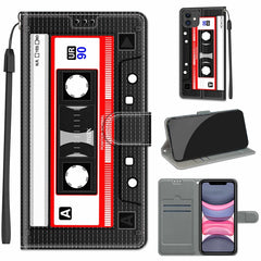 Voltage Colored Drawing Magnetic Clasp Horizontal Flip PU Leather Case with Holder & Card Slots, For iPhone 12 mini