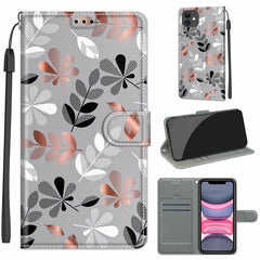 Voltage Colored Drawing Magnetic Clasp Horizontal Flip PU Leather Case with Holder & Card Slots, For iPhone 12 mini