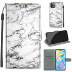 For iPhone 12 Pro Max / C01 White Marble