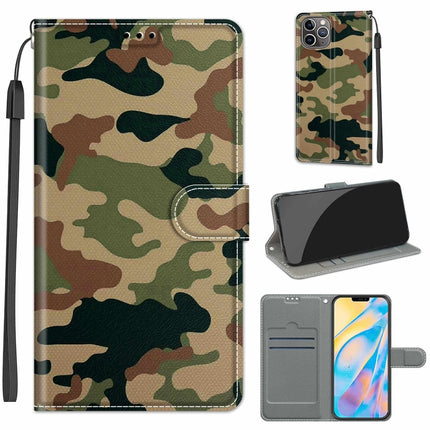 Voltage Colored Drawing Magnetic Clasp Horizontal Flip PU Leather Case with Holder & Card Slots, For iPhone 12 Pro Max