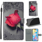 For iPhone 12 Pro Max / C14 Black Water Drop Rose