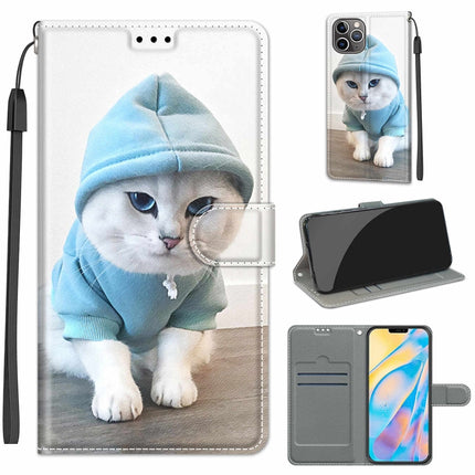 Voltage Colored Drawing Magnetic Clasp Horizontal Flip PU Leather Case with Holder & Card Slots, For iPhone 12 Pro Max