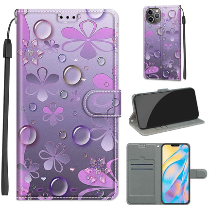 Voltage Colored Drawing Magnetic Clasp Horizontal Flip PU Leather Case with Holder & Card Slots, For iPhone 12 Pro Max