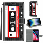 For iPhone SE 2022 / SE 2020 / 8 / 7 / C10 Burocracia roja y negra