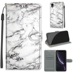 For iPhone XR / C01 White Marble