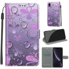 For iPhone XR / C16 Water Drop Six Petal Flower