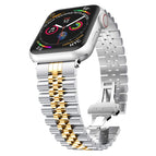 7 41mm / 6 & SE & 5 & 4 40mm / 3 & 2 & 1 38mm / Silver + Gold