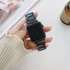 7 41mm / 6 & SE & 5 & 4 40mm / 3 & 2 & 1 38mm / Black + Blue