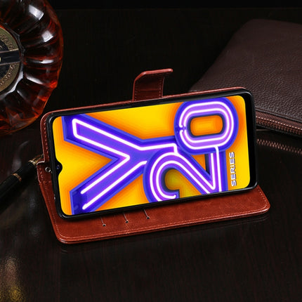 idewei Crazy Horse Texture Horizontal Flip Leather Case with Holder & Card Slots & Wallet, For vivo Y12S 2021, For vivo Y52 5G / Y72 5G, For Wiko Power U10