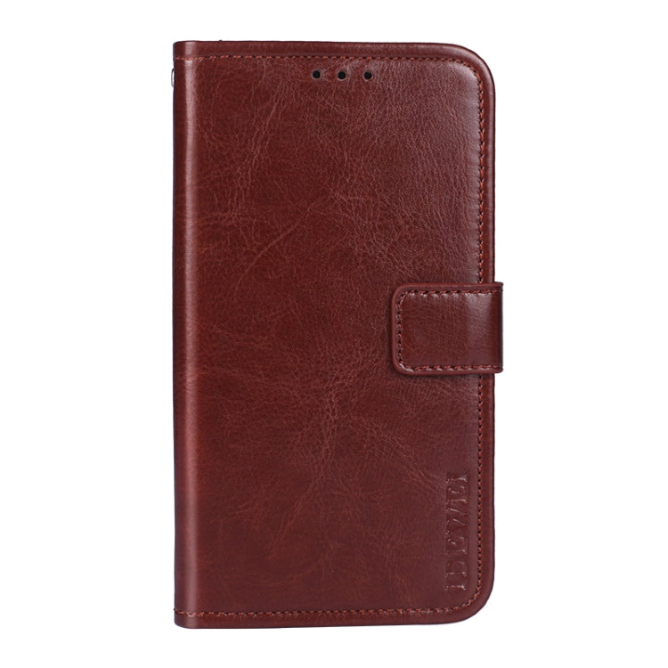 idewei Crazy Horse Texture Horizontal Flip Leather Case with Holder & Card Slots & Wallet, For Wiko Power U10, For Wiko Power U30