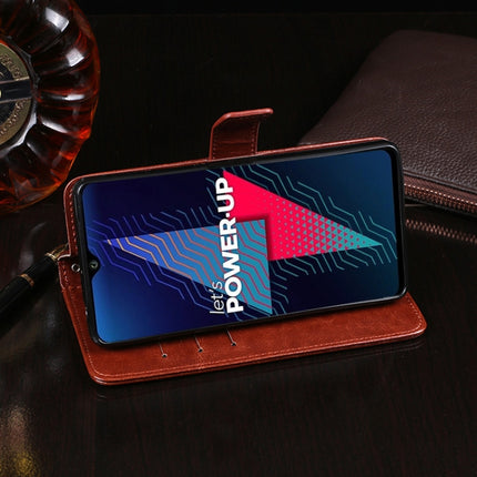 idewei Crazy Horse Texture Horizontal Flip Leather Case with Holder & Card Slots & Wallet