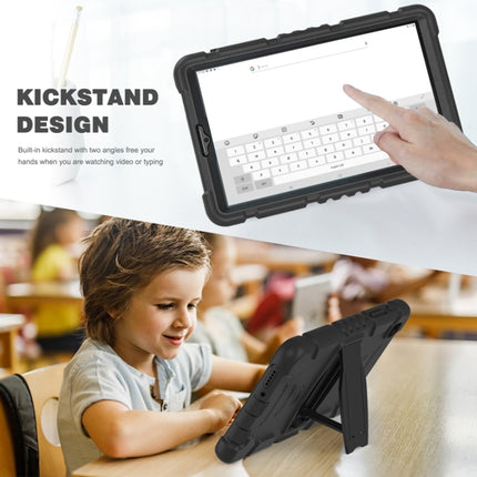3-Layer Protection Screen Frame + PC + Silicone Shockproof Combination Case with Holder, For Samsung Galaxy Tab A7 Lite 8.7 inch 2021