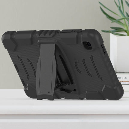 3-Layer Protection Screen Frame + PC + Silicone Shockproof Combination Case with Holder, For Samsung Galaxy Tab A7 Lite 8.7 inch 2021