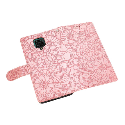 Skin Feel Embossed Sunflower Horizontal Flip Leather Case with Holder & Card Slots & Wallet & Lanyard, For Xiaomi Redmi Note 9 Pro, For Xiaomi Mi CC9, For Xiaomi Redmi 8A, For Xiaomi Redmi Note 7