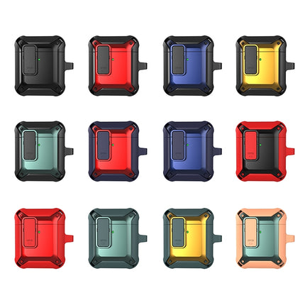 Wireless Earphones Shockproof Bumblebee Silicone Protective Case with Switch, For AirPods 1/2, For AirPods Pro