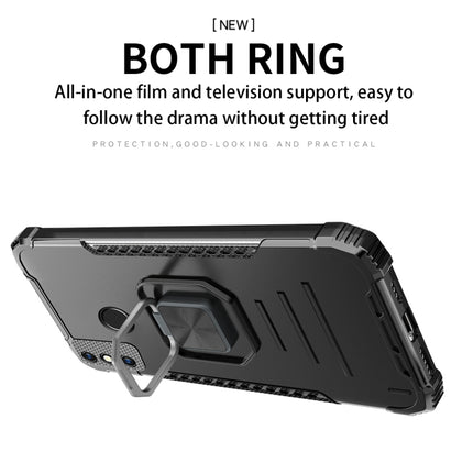 For Tecno Spark 6 Fierce Warrior Series Armor All-inclusive Shockproof Aluminum Alloy + TPU Protective Case with Ring Holder, For Tecno Spark 6