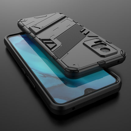 Punk Armor 2 in 1 PC + TPU Shockproof Case with Invisible Holder, For vivo Y37 / V21e 4G, For Samsung Galaxy A52 5G
