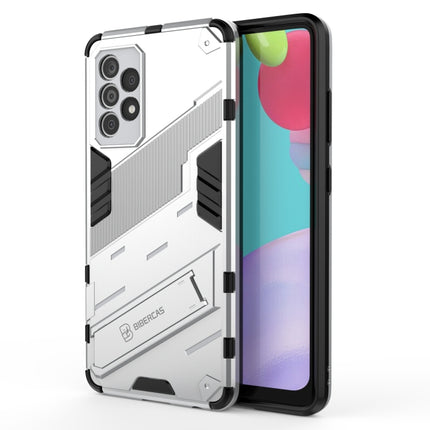 Punk Armor 2 in 1 PC + TPU Shockproof Case with Invisible Holder, For vivo Y37 / V21e 4G, For Samsung Galaxy A52 5G