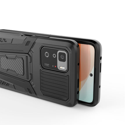 War Chariot Series Armor All-inclusive Shockproof PC + TPU Protective Case with Invisible Holder, For Xiaomi Redmi Note 10 Pro 5G, For Samsung Galaxy A22 4G