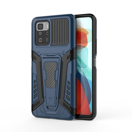War Chariot Series Armor All-inclusive Shockproof PC + TPU Protective Case with Invisible Holder, For Xiaomi Redmi Note 10 Pro 5G, For Samsung Galaxy A22 4G