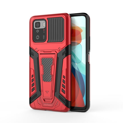 War Chariot Series Armor All-inclusive Shockproof PC + TPU Protective Case with Invisible Holder, For Xiaomi Redmi Note 10 Pro 5G, For Samsung Galaxy A22 4G
